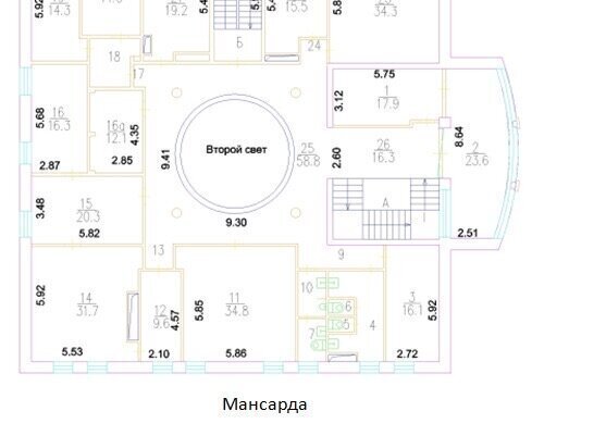 офис г Москва метро Бауманская Бауманка ул Бауманская 58/25с 1 фото 10