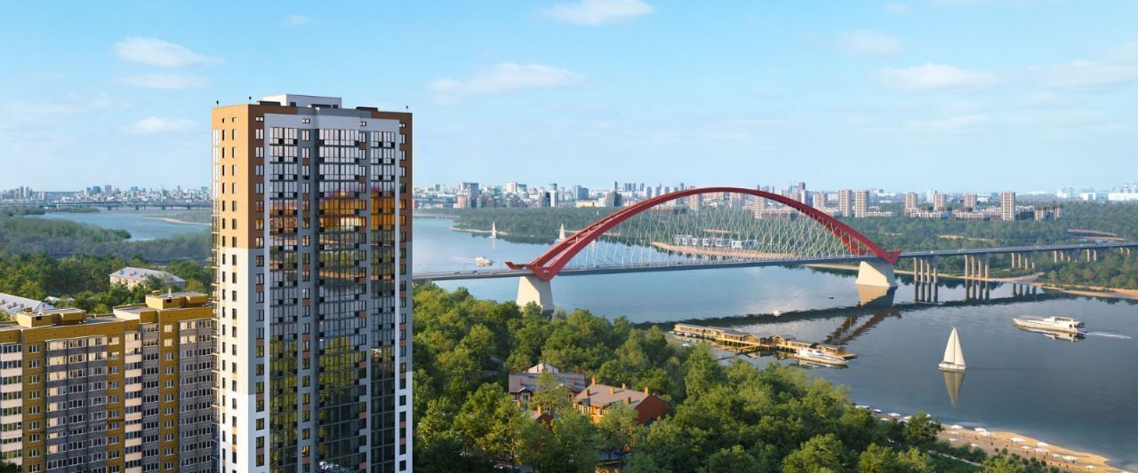 квартира г Новосибирск р-н Кировский Расцветай на Бугринской роще жилой комплекс фото 7