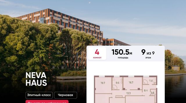метро Крестовский Остров ЖК Neva Haus округ Петровский фото