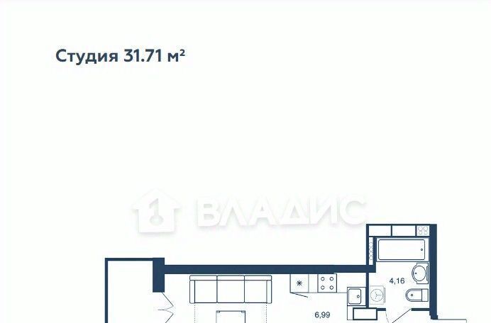 квартира г Липецк р-н Октябрьский ул Депутатская 60 фото 10