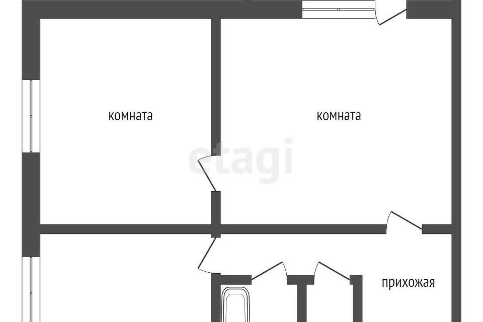 квартира г Камышлов ул Молодогвардейская 8 Камышловский район фото 10