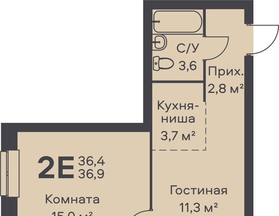 квартира г Пермь р-н Орджоникидзевский Гайва Альфа дом на Гайве фото 1