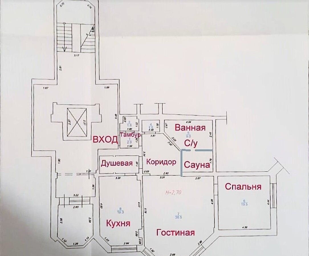 квартира р-н Анапский г Анапа Владимирская ул., 146к 1 фото 31