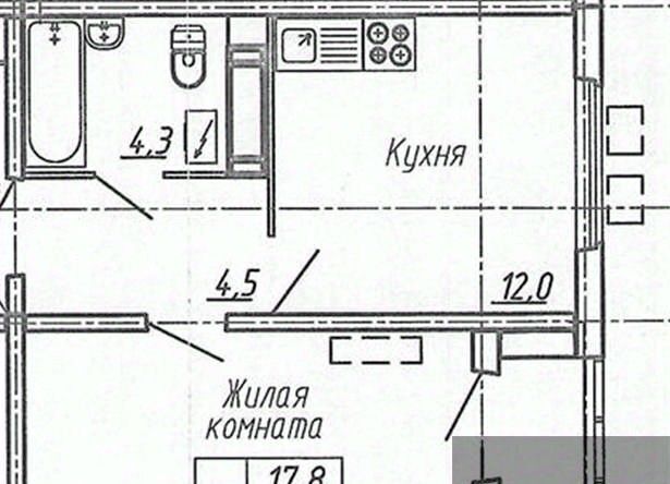 квартира г Воронеж р-н Центральный ул Пескова 6 фото 1