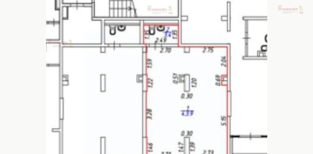 торговое помещение г Екатеринбург Геологическая ул Евгения Савкова 23/2 фото 2