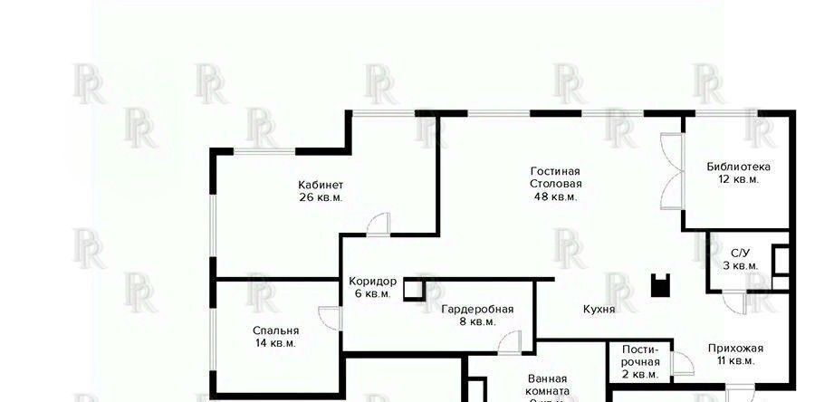 квартира г Москва метро Тверская пер Козихинский М. 7 муниципальный округ Пресненский фото 2