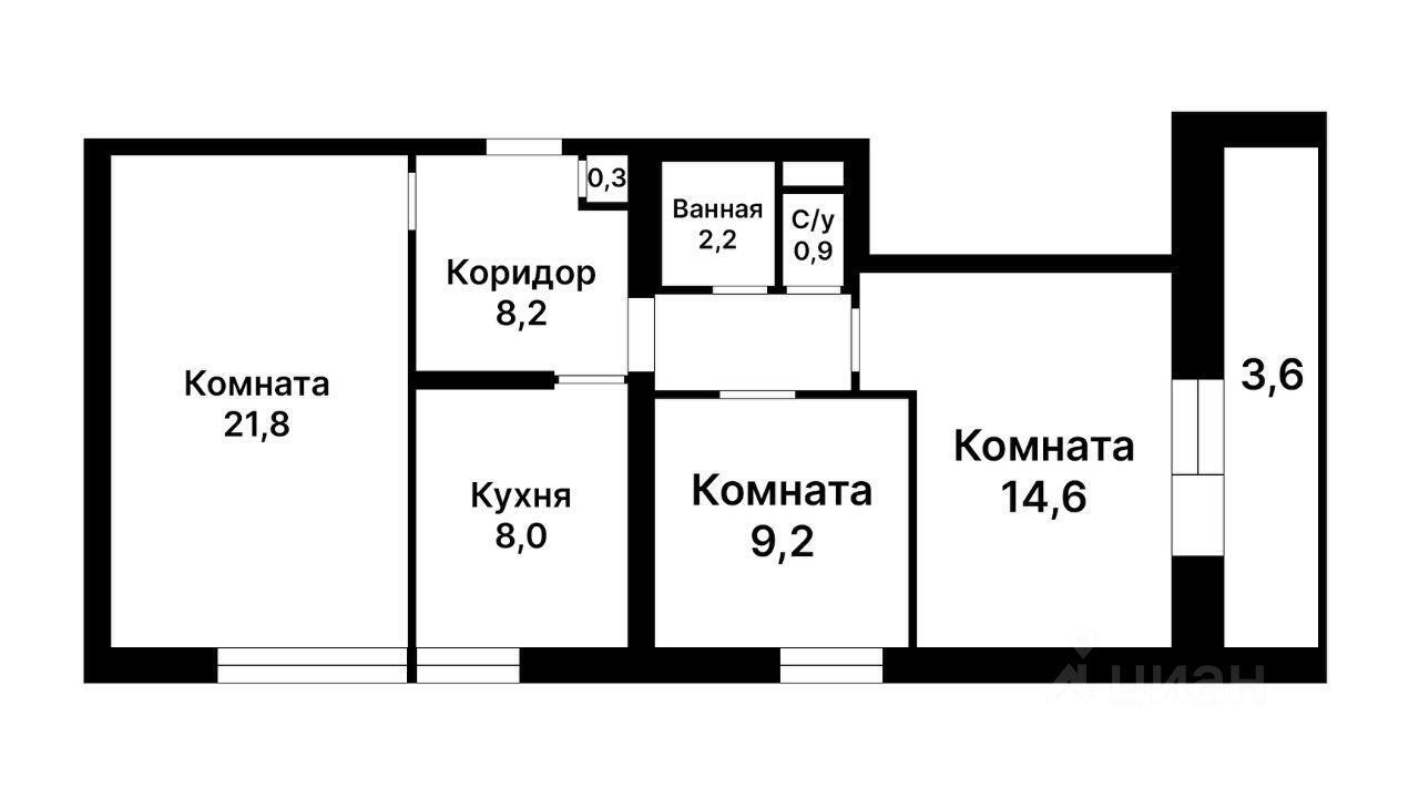 квартира г Москва пер 3-й Лихачёвский 1/1 Московская область фото 2