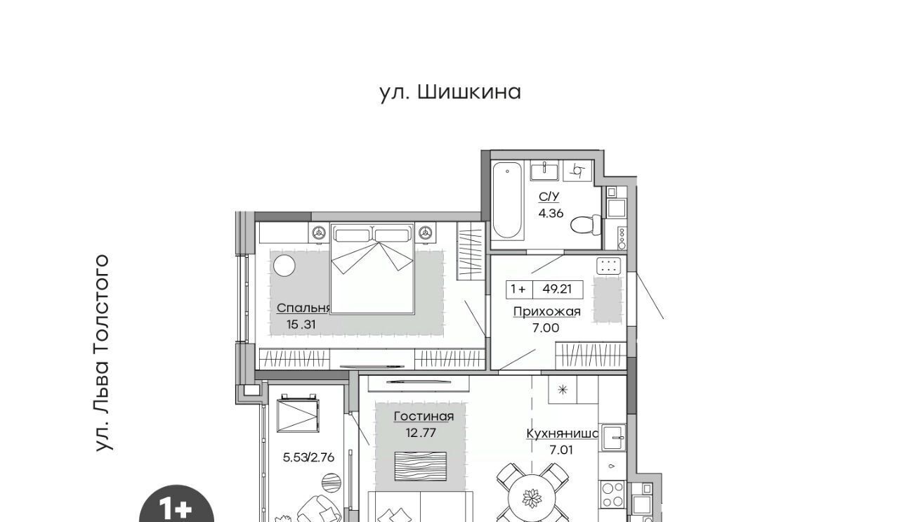 квартира г Ижевск р-н Индустриальный Культбаза ул Шишкина 20к/1 фото 1