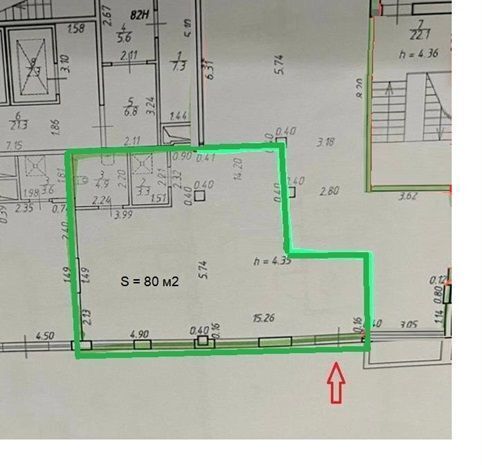 торговое помещение г Кудрово Северное Кудрово пр-кт Строителей 3 Улица Дыбенко, Заневское городское поселение фото 9