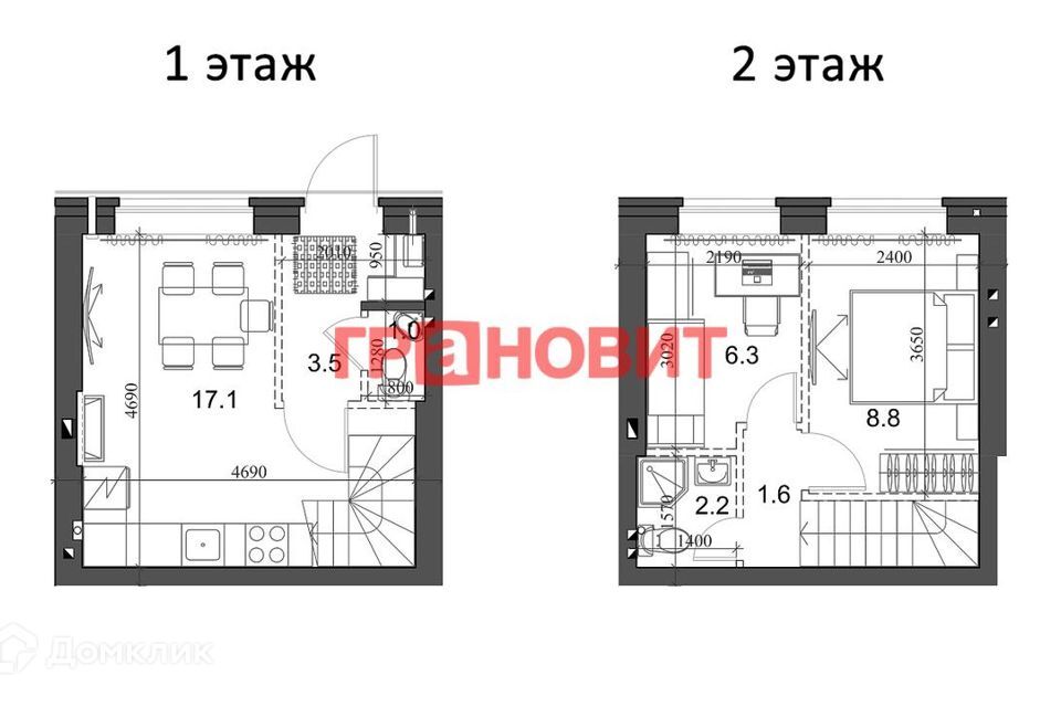 квартира р-н Новосибирский п Элитный Берёзки микрорайон, 184 фото 9