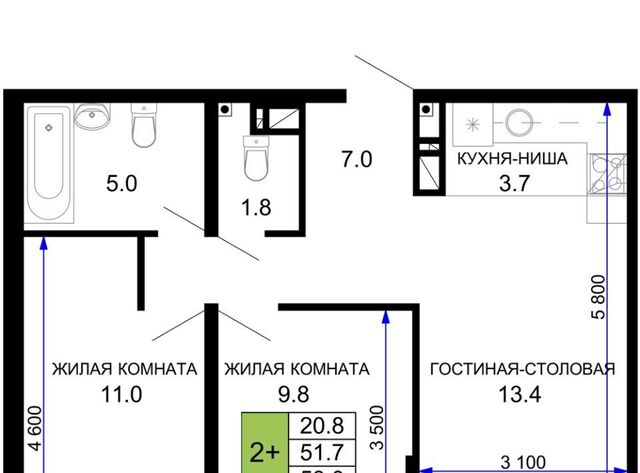 р-н Прикубанский ЖК «Дыхание» фото