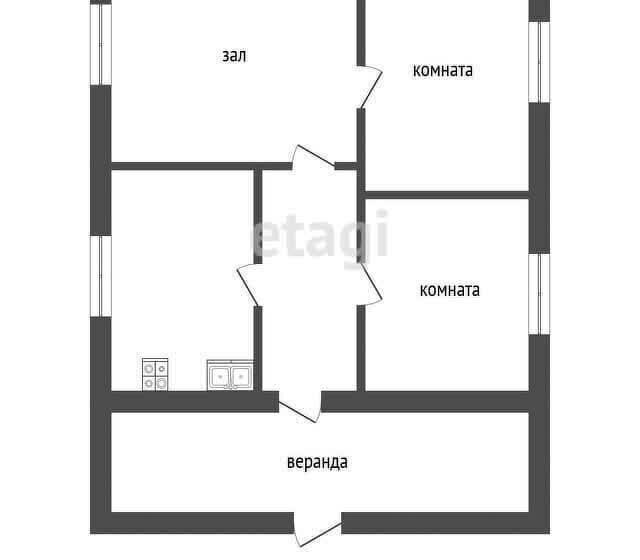 дом р-н Казанский с Ильинка ул Октябрьская фото 5