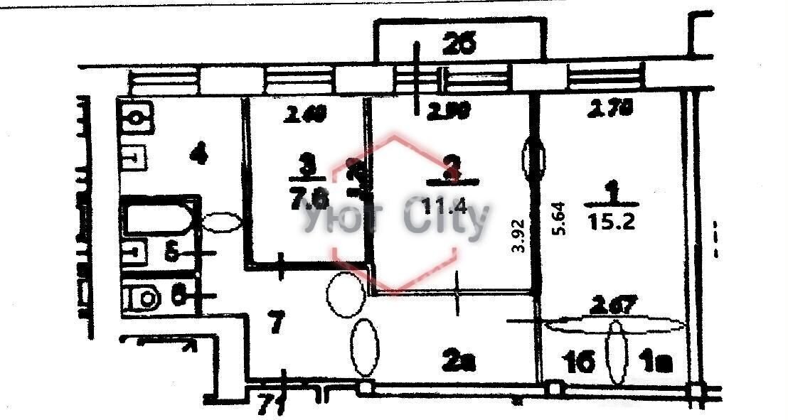 квартира г Москва метро Бульвар Рокоссовского ул Игральная 6к/2 фото 14