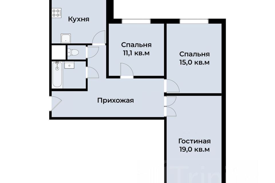 квартира г Москва ул Бутырская 79 Северный административный округ фото 2