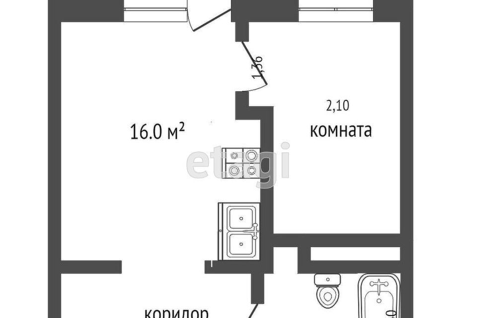 квартира г Ростов-на-Дону пер Зеркальный 7 Ростов-на-Дону городской округ фото 7