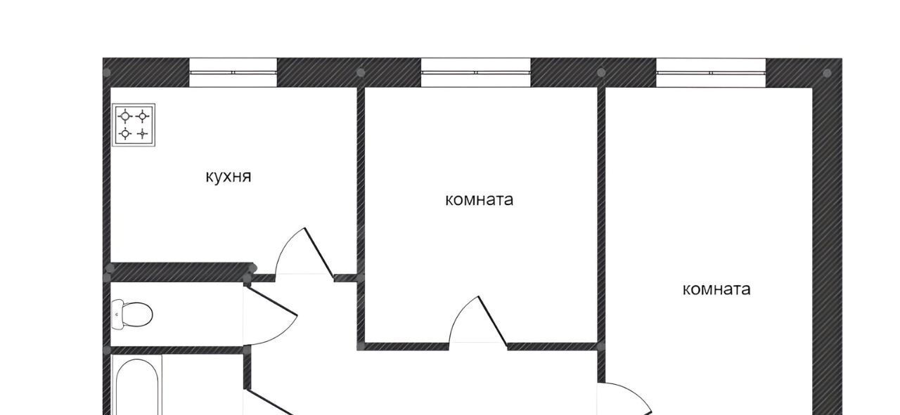 квартира г Сургут ул Мелик-Карамова 47/1 27-й фото 2