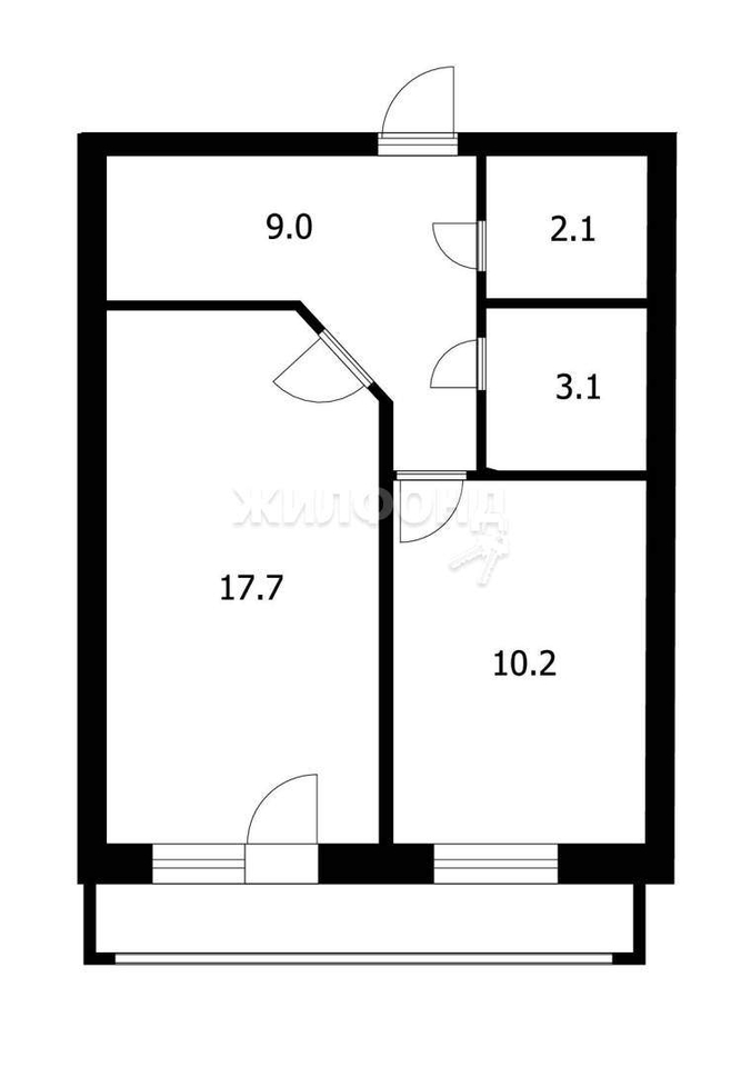 квартира г Томск ул Сибирская 104/4 фото 13