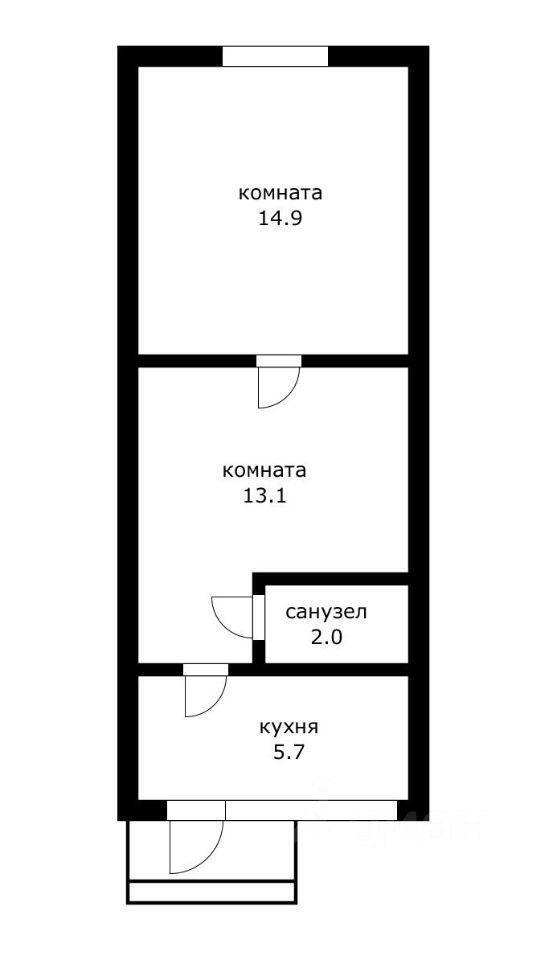 квартира г Краснодар р-н Центральный проезд 2-й им. Айвазовского 22/1 фото 4