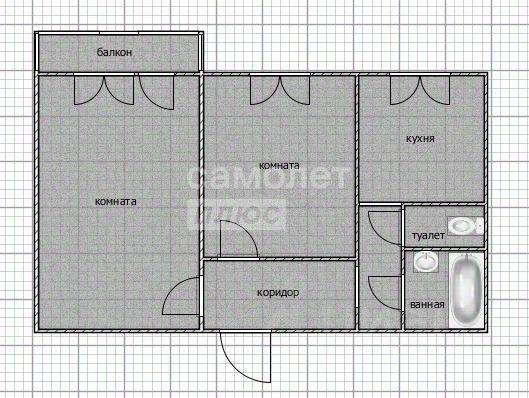 квартира г Кировград мкр 3 8 фото 2