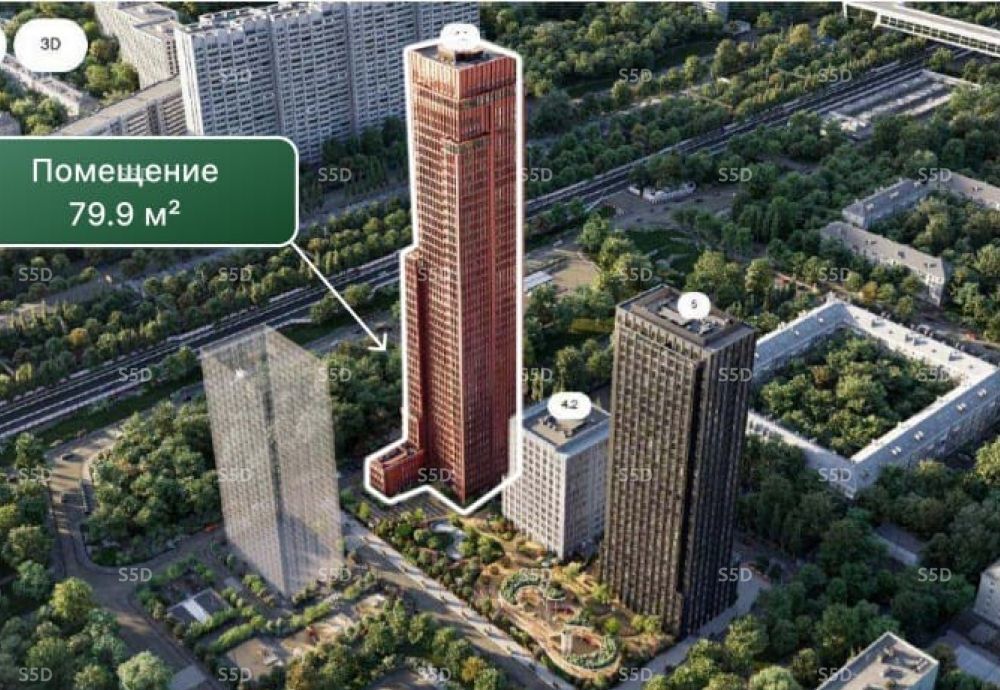 свободного назначения г Москва метро Кунцевская ул Ивана Франко 4с/1 фото 1