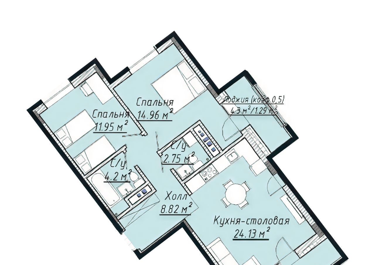 квартира г Казань Козья слобода ул Урицкого 1 фото 1