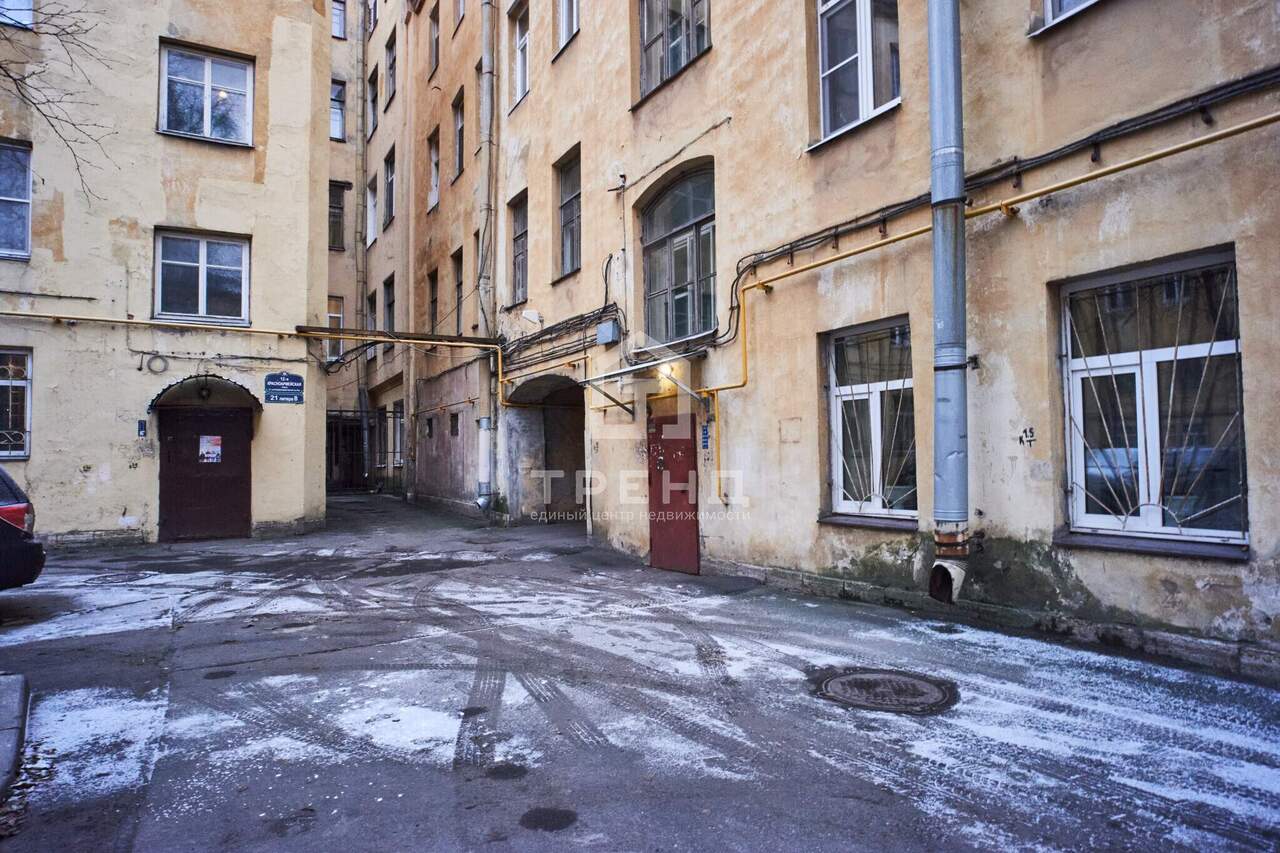 квартира г Санкт-Петербург метро Балтийская р-н Адмиралтейский ул 12-я Красноармейская 21 фото 12