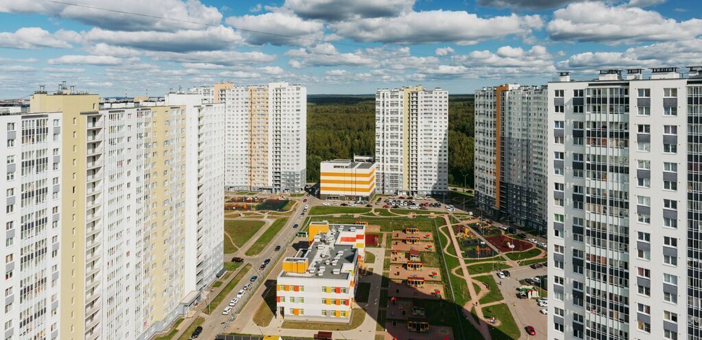 квартира г Санкт-Петербург метро Девяткино р-н Красногвардейский муниципальный округ Полюстрово, жилой комплекс Цветной Город, Ленинградская область фото 13