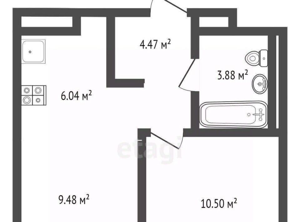 квартира г Москва метро Силикатная ЖК «Алхимово» № 108 кв-л, к 9 фото 2