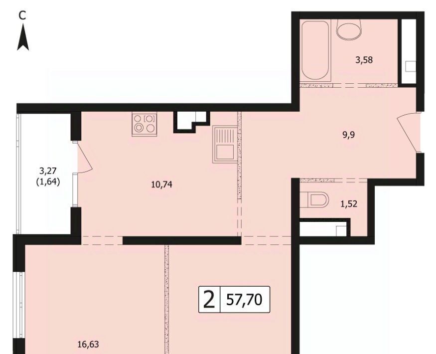 квартира г Краснодар р-н Карасунский ул Автолюбителей 1д/4 фото 1