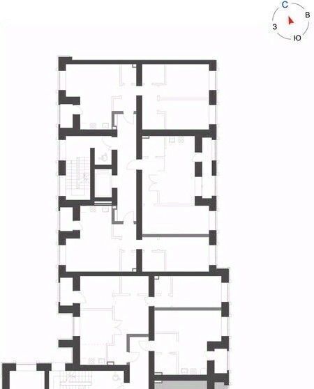 квартира р-н Нижнекамский г Нижнекамск 15-й микрорайон фото 2