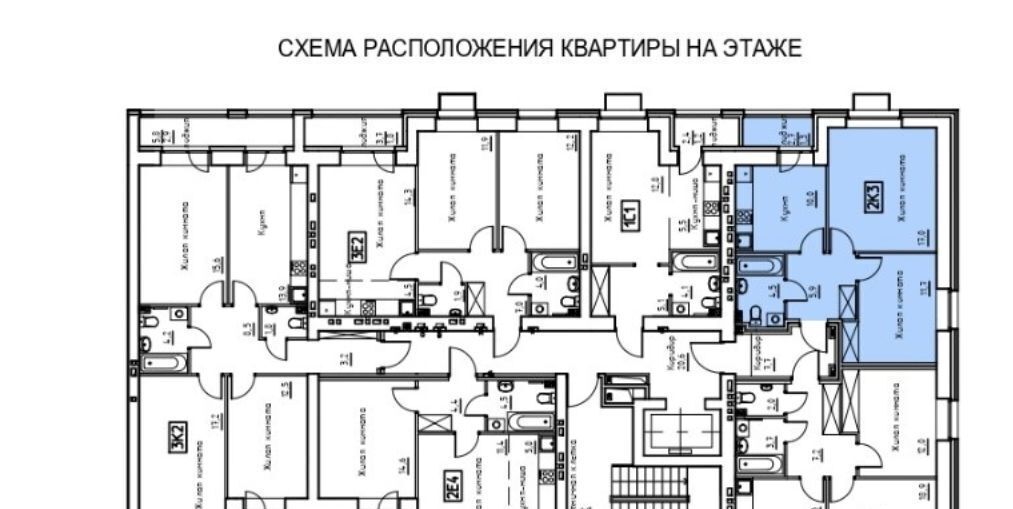 квартира г Пермь р-н Индустриальный ул Советской Армии 82 фото 3