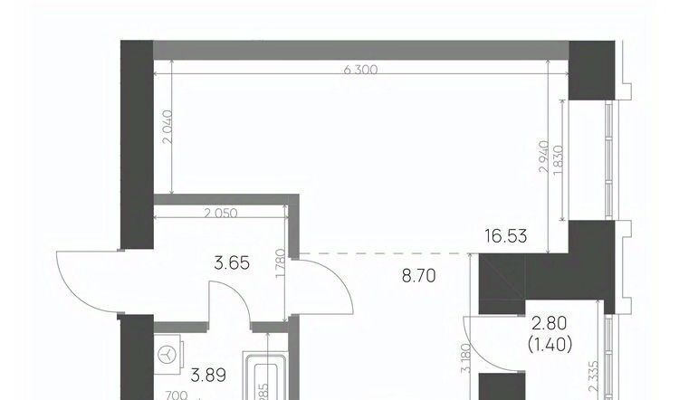 квартира р-н Нижнекамский г Нижнекамск 15-й микрорайон фото 1
