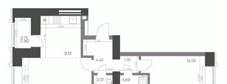 квартира р-н Нижнекамский г Нижнекамск 15-й микрорайон фото 1