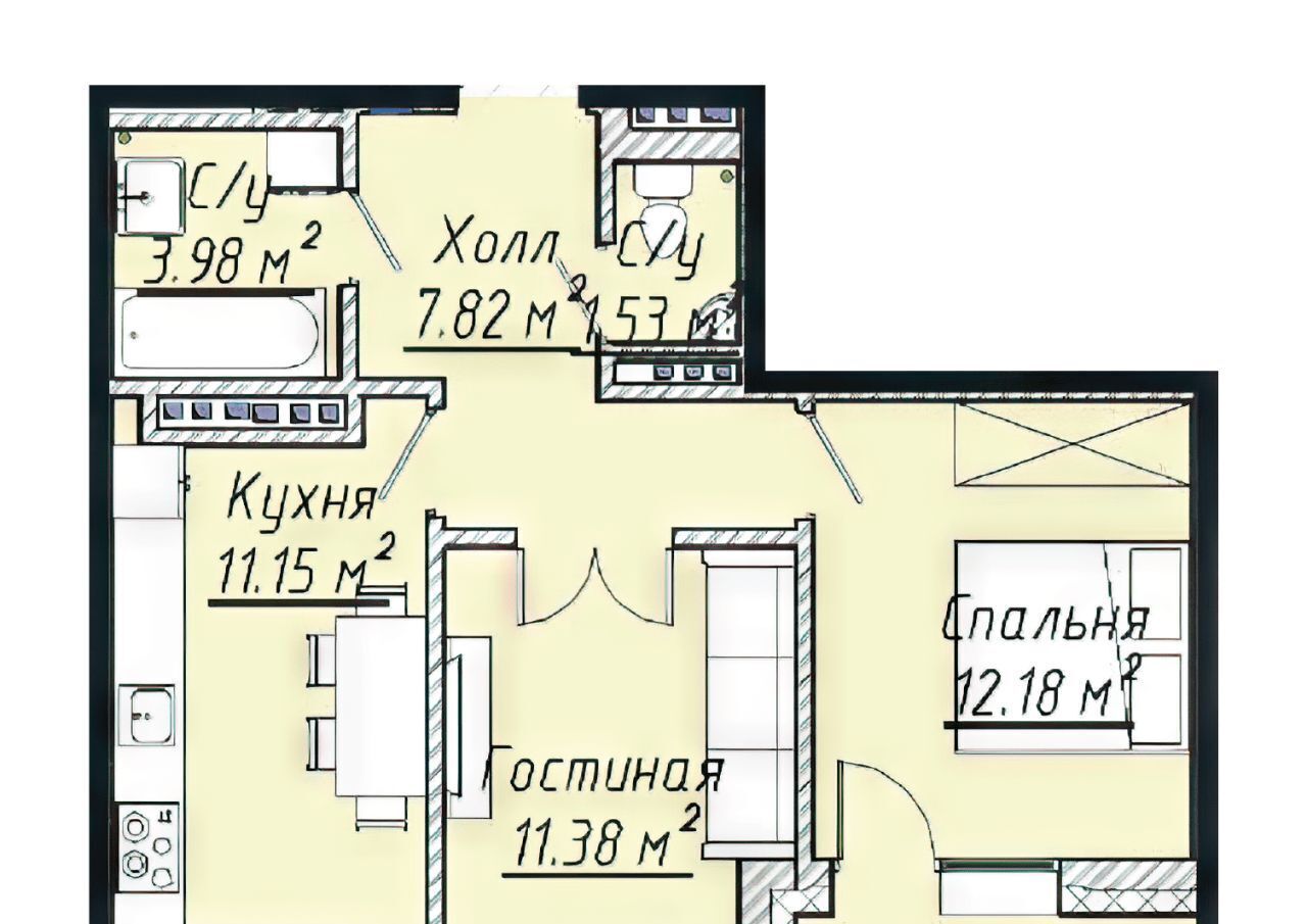 квартира г Казань Козья слобода ул Урицкого 1 фото 1