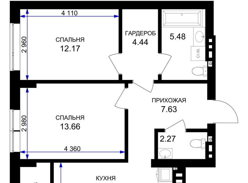 квартира р-н Гурьевский г Гурьевск ЖК «Включи» фото 1