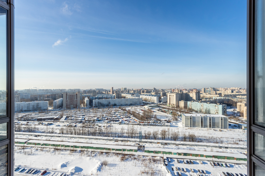 квартира г Кудрово Северное Кудрово ул Областная 1 Заневское городское поселение фото 32