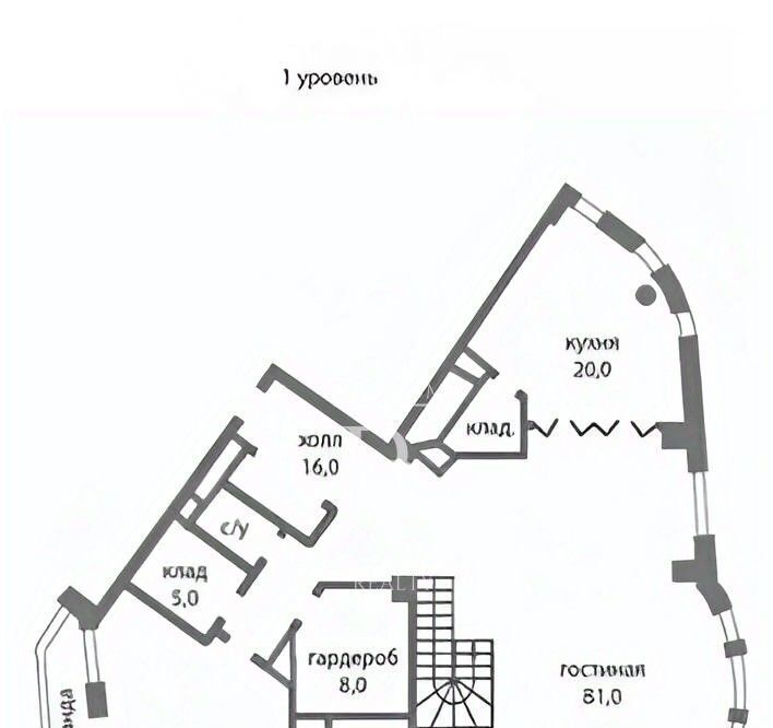 квартира г Москва метро Парк культуры пер 1-й Неопалимовский 8 фото 10