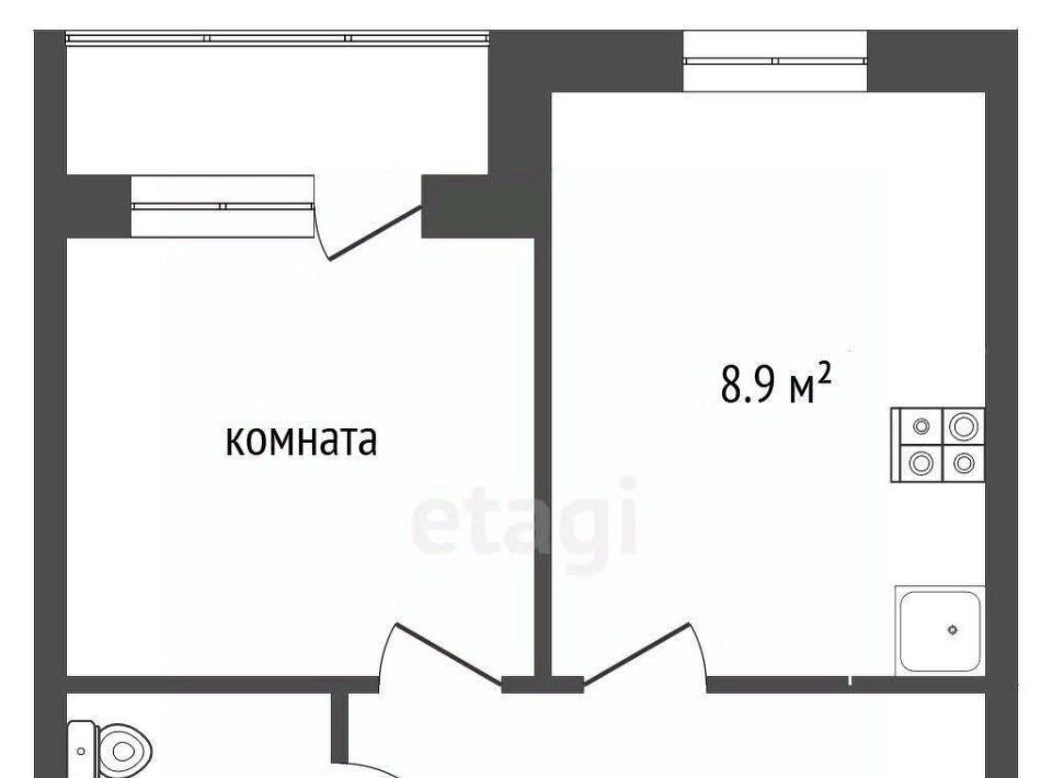 квартира г Ростов-на-Дону р-н Советский ул Ткачева 42с/1 фото 2