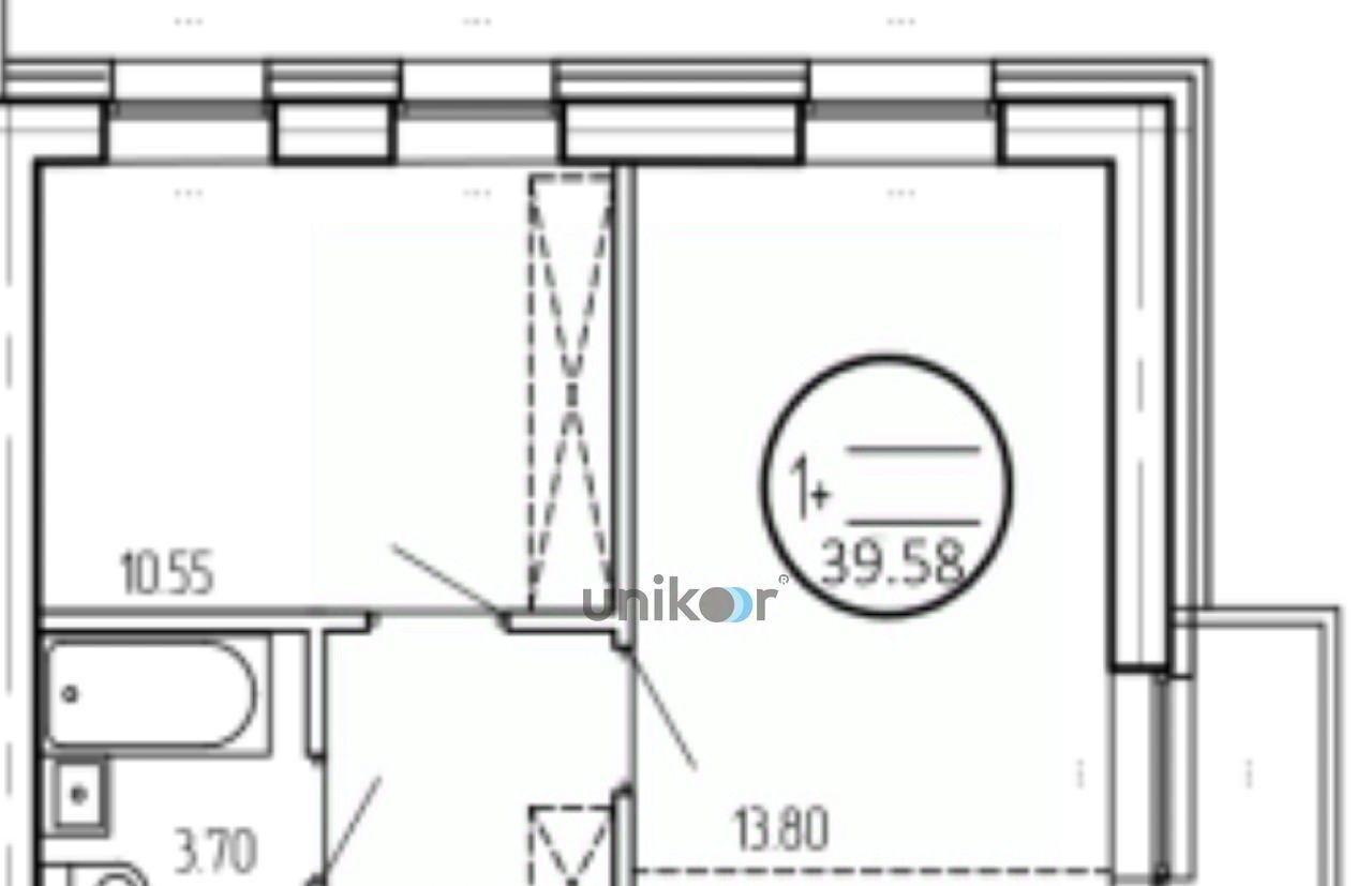 квартира г Уфа р-н Октябрьский ул Адмирала Макарова 27 фото 6