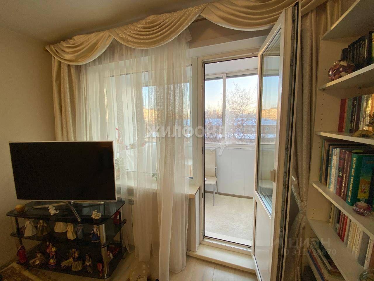 квартира г Новосибирск ул Кропоткина 119/1 фото 11