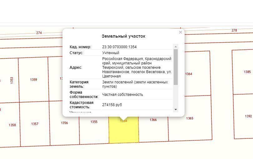 земля р-н Темрюкский п Веселовка Новотаманское с/пос фото 2