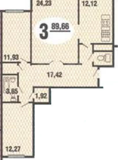 квартира г Москва п Московский метро Саларьево улица Бианки, 1 фото 19