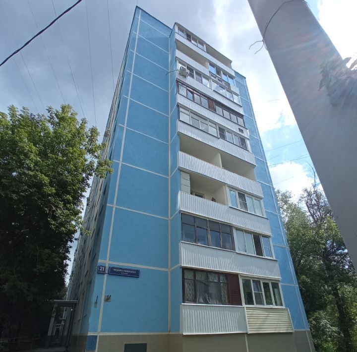 квартира г Москва метро Рязанский проспект ул Фёдора Полетаева 21к/2 муниципальный округ Рязанский фото 6