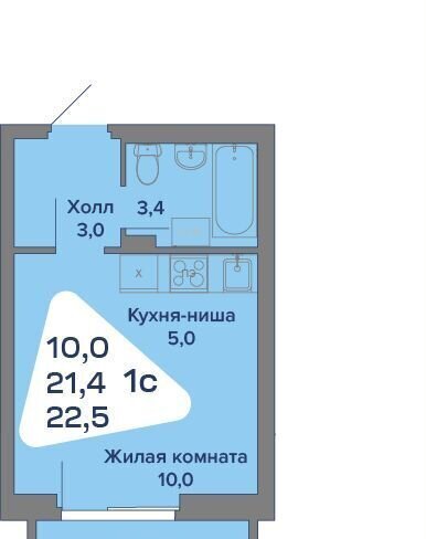 квартира р-н Пермский с Култаево ул Первоцветная 107 Миниполис «Город мечты» фото 1