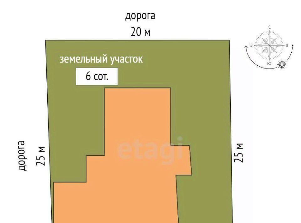 дом г Ростов-на-Дону р-н Советский пер 2-й Путеводный фото 2