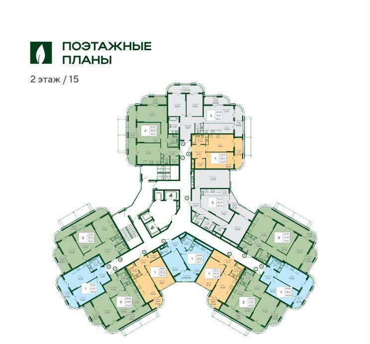 квартира г Симферополь ул 51-й Армии Армии, з/у 128 фото 2