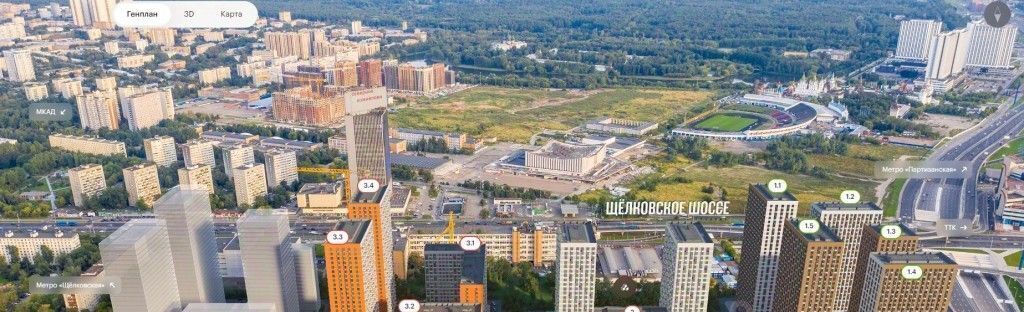 свободного назначения г Москва метро Черкизовская ЖК Амурский Парк 1/3 фото 6