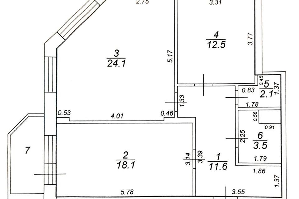 квартира г Тверь р-н Заволжский ул Хромова 27/2 Тверь городской округ фото 2