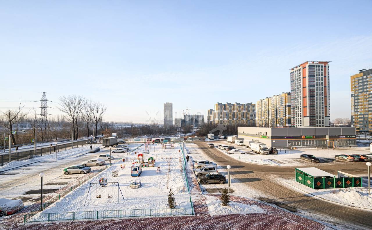 квартира г Новосибирск метро Площадь Гарина-Михайловского р-н Ленинский ул Междуреченская 3 фото 15