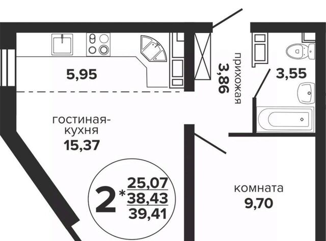 р-н Прикубанский ул Российская 257/7 фото